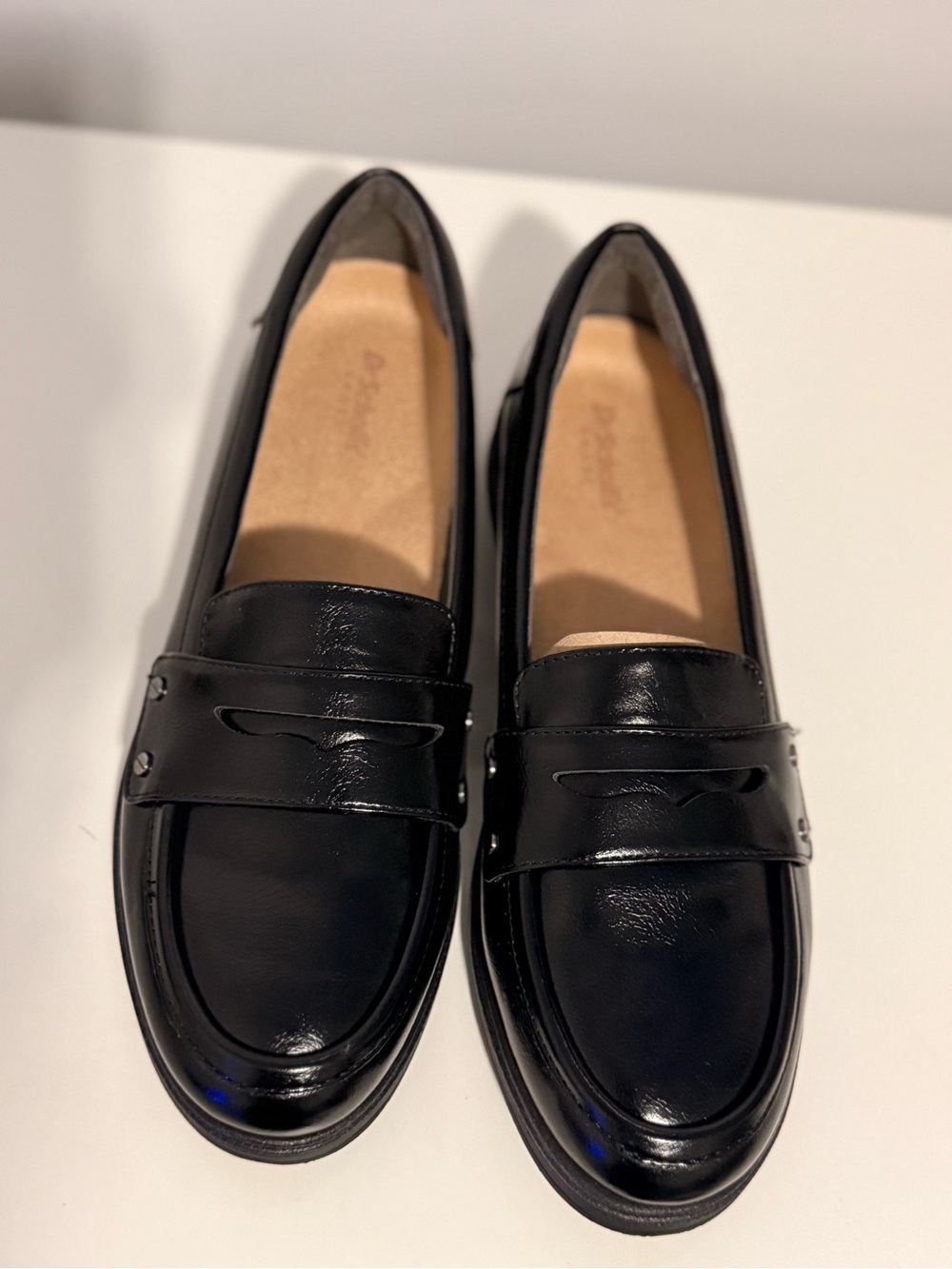Dr. Scholl's Black Penny Loafers for Women